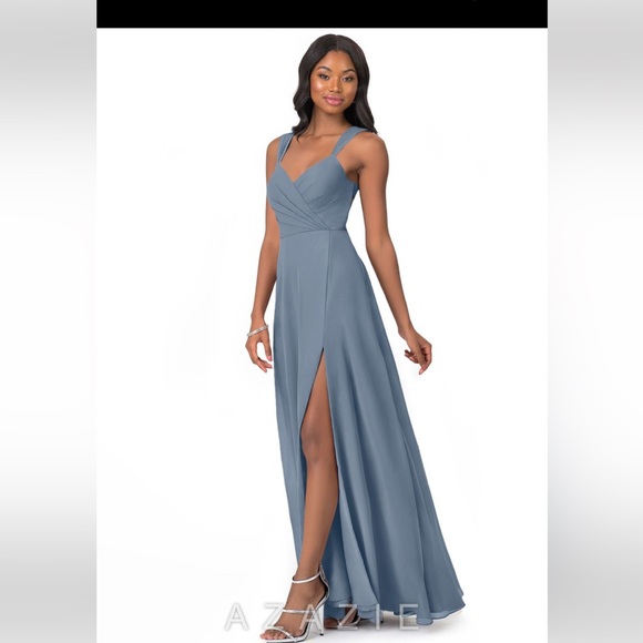 Azazie Dresses & Skirts - Azazie bridesmaids dress, style: Nahrin, size: 8, color: twilight